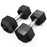 Synergee Rubber Hex Dumbbell Pairs