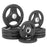 XMark Fitness Rubber Coated Tri-grip Olympic Plate Set XM-3377-BAL