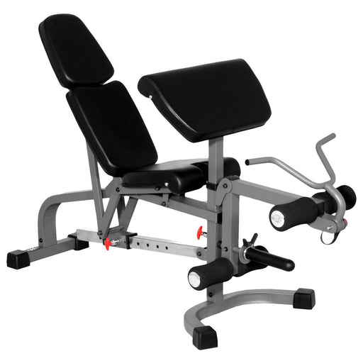 XMark Fitness FID Weight Bench with Arm Curl and Leg Developer XM-4419