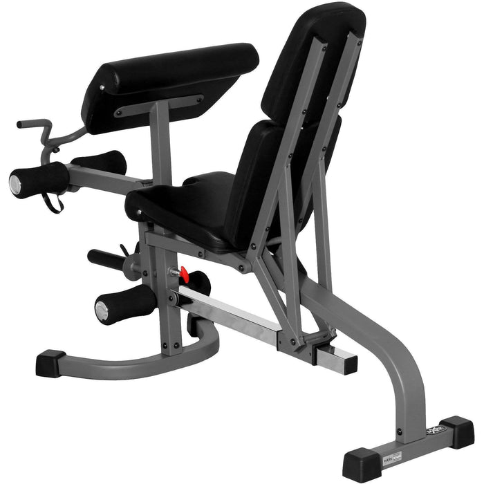 XMark Fitness FID Weight Bench with Arm Curl and Leg Developer XM-4419