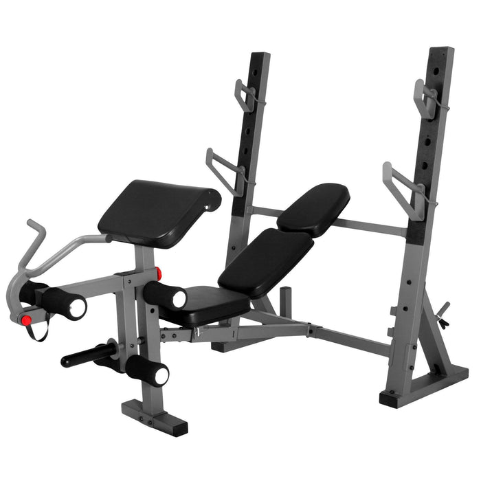 XMark Fitness International Olympic Weight Bench Leg and Preacher Curl XM-4424.1