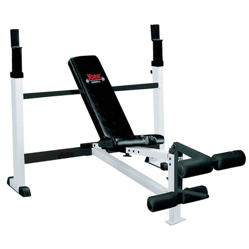 York Barbell FTS Adjustable Olympic Combo Bench with Leg Developer