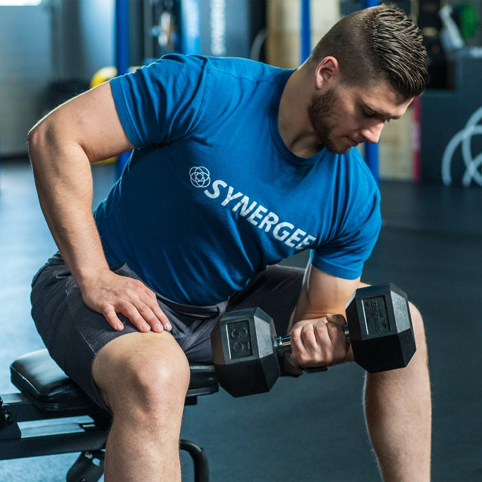 Synergee Rubber Hex Dumbbell Pairs