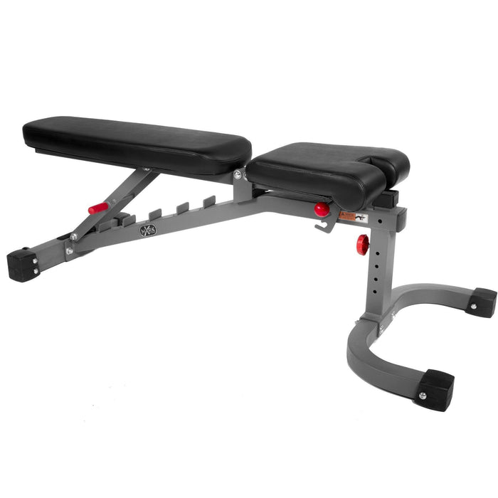 XMark Fitness FID Weight Bench with Adjustable Seat XM-7472