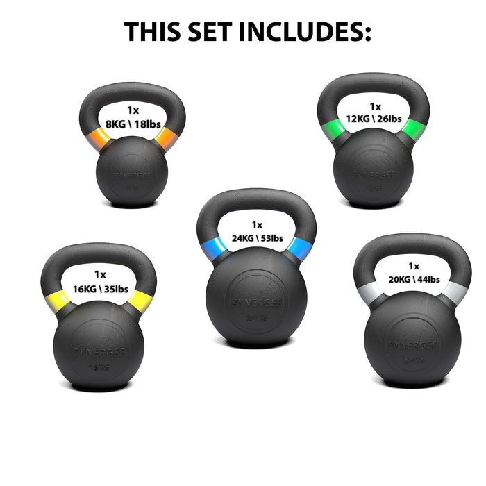 Synergee Cast Iron Kettlebells