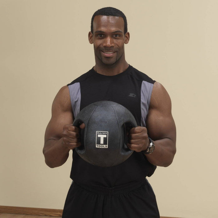 Body-Solid Tools Dual Grip Medicine Ball BSTDMB