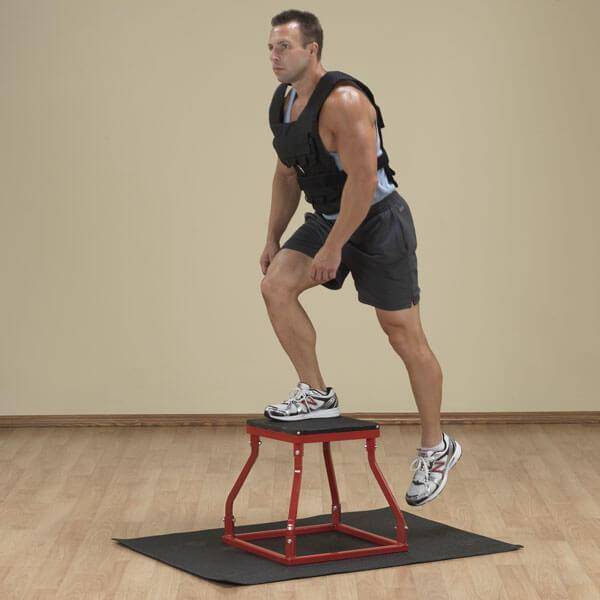 Body-Solid Tools Plyometric Boxes BSTPB