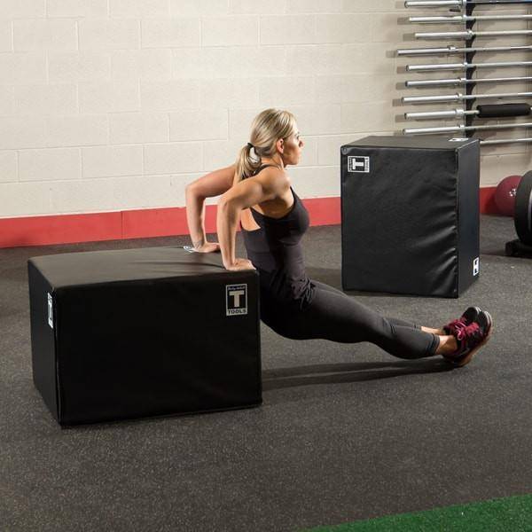 Body-Solid Tools Three Way Soft Plyo Box BSTSPBOX