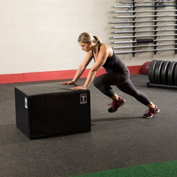 Body-Solid Tools Three Way Soft Plyo Box BSTSPBOX