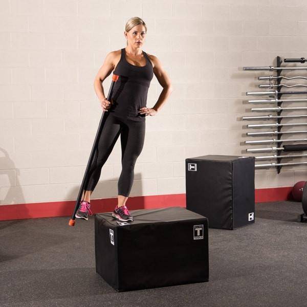 Body-Solid Tools Three Way Soft Plyo Box BSTSPBOX