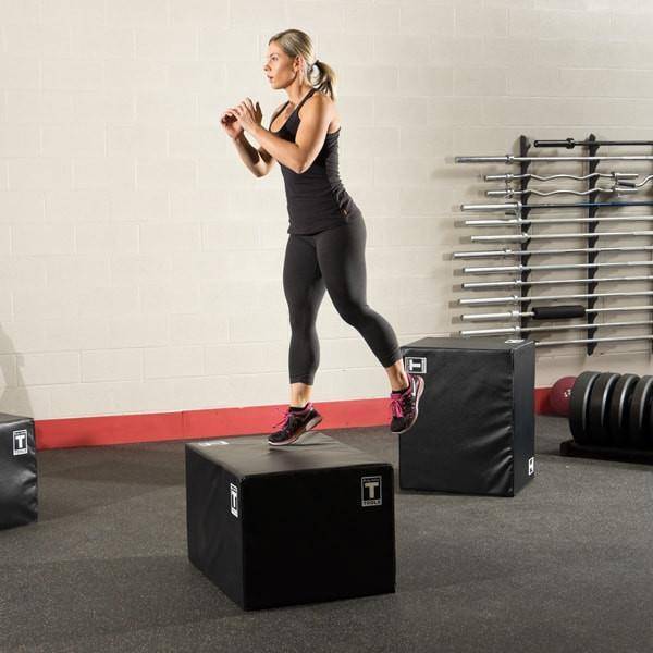 Body-Solid Tools Three Way Soft Plyo Box BSTSPBOX