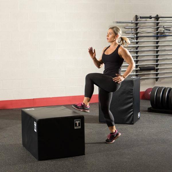 Body-Solid Tools Three Way Soft Plyo Box BSTSPBOX