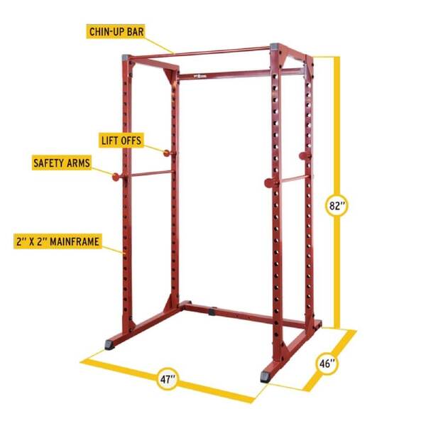 Body-Solid Best Fitness Power Rack BFPR100