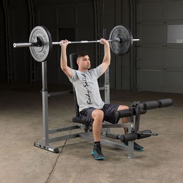 Body-Solid Powercenter Rack Bench Combo GDIB46L