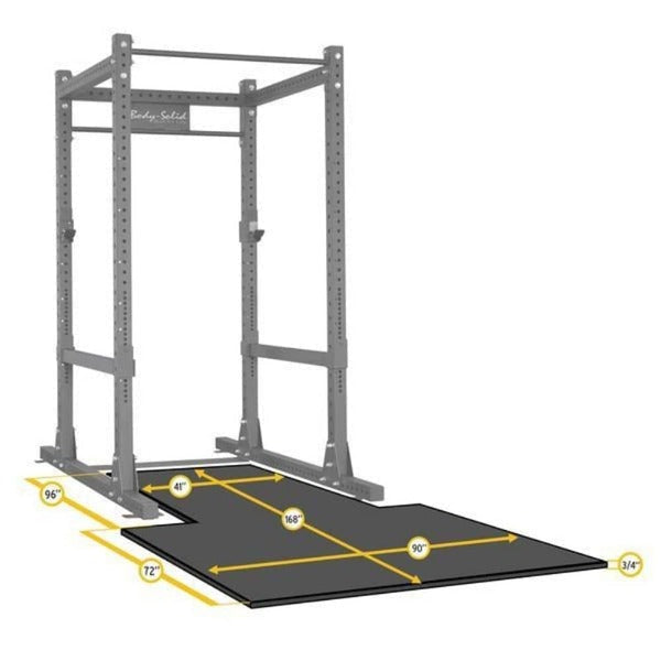 Body-Solid Power Rack Floor Mat