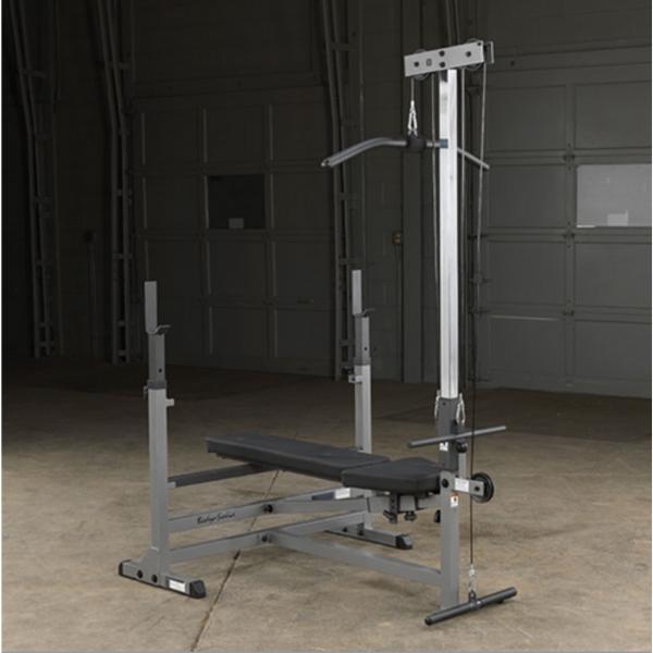 Body-Solid Powercenter Combo Bench Lat Package GDIB46LP4