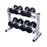 Body-Solid Powerline Two Tier Dumbbell Rack PDR282X