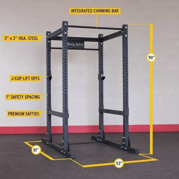 Body-Solid Pro Clubline Commercial Power Rack SPR1000