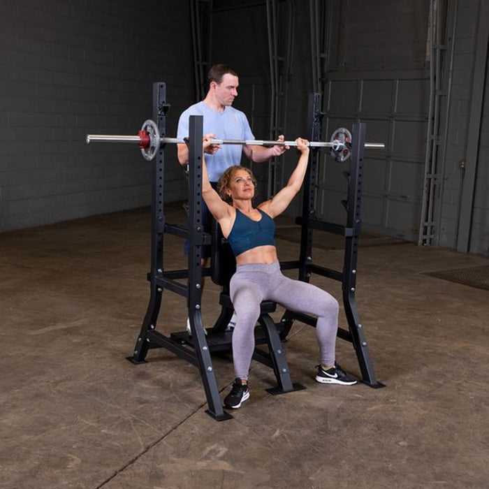 Body-Solid Pro Clubline Olympic Shoulder Press Bench SOSB250