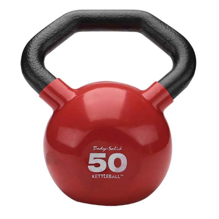 Body-Solid Vinyl Dipped Kettlebells KBL