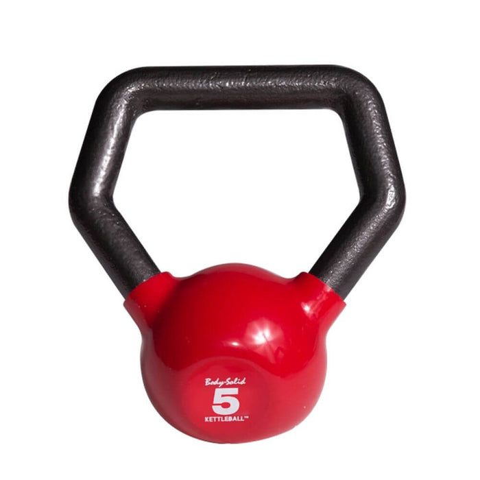 Body-Solid Vinyl Dipped Kettlebells KBL