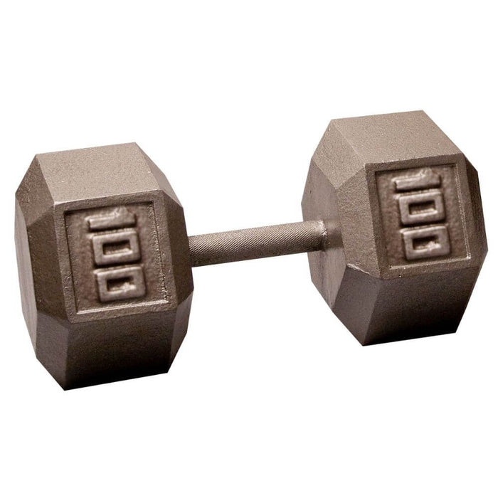 Body-Solid Cast Iron Hex Dumbbells SDX