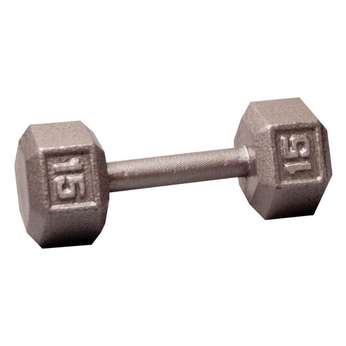 Body-Solid Cast Iron Hex Dumbbells SDX