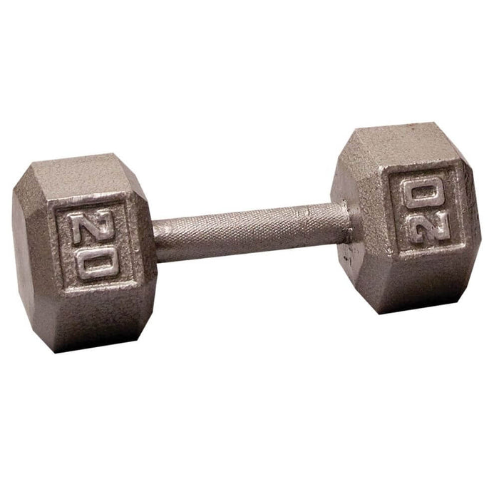 Body-Solid Cast Iron Hex Dumbbells SDX