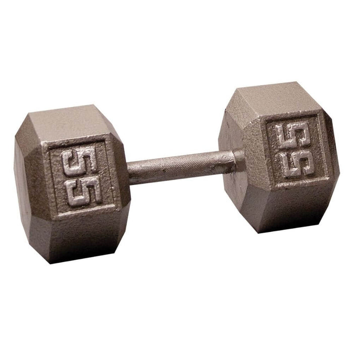 Body-Solid Cast Iron Hex Dumbbells SDX