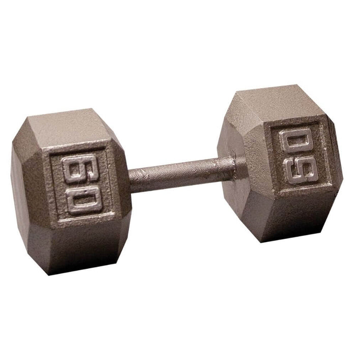 Body-Solid Cast Iron Hex Dumbbells SDX