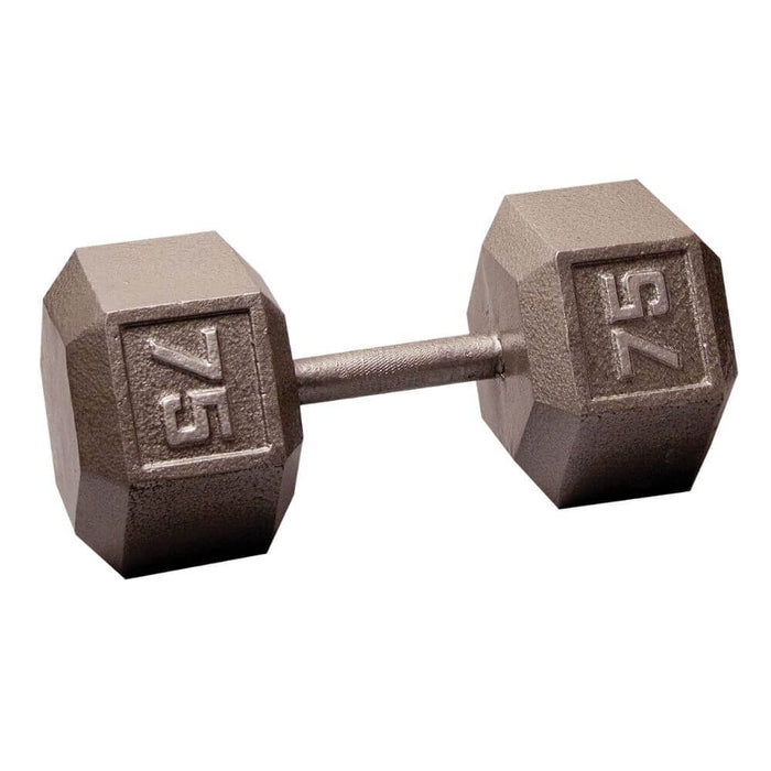 Body-Solid Cast Iron Hex Dumbbells SDX