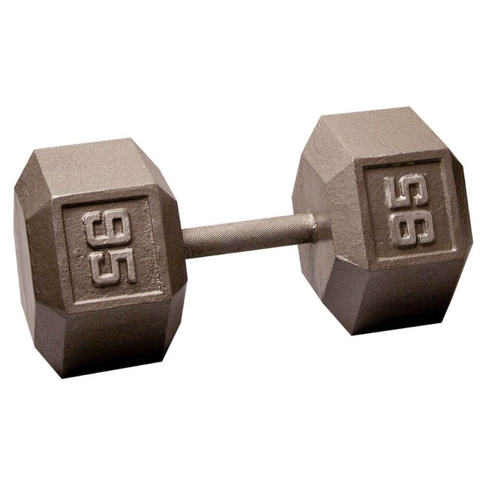 Body-Solid Cast Iron Hex Dumbbells SDX