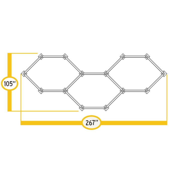 Body-Solid Tall Hexagon Rig Expansion SR-HEXPROEXT