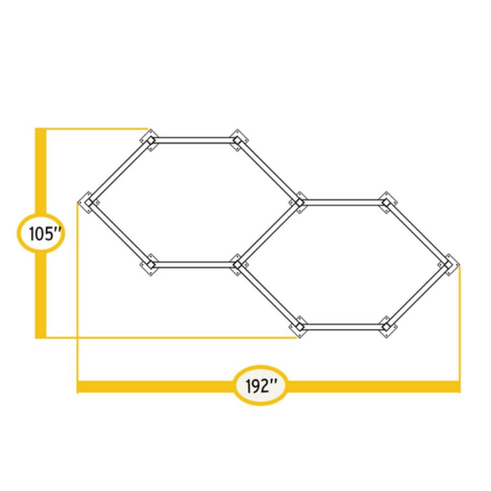 Body-Solid Tall Hexagon Rig Expansion SR-HEXPROEXT