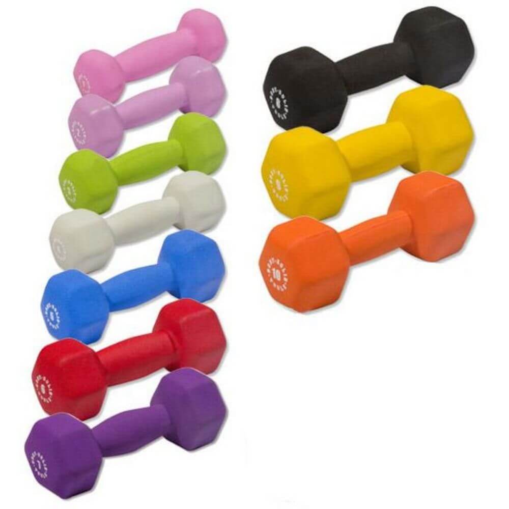 Body-Solid Tools Neoprene Dumbbell Sets BSTNDS