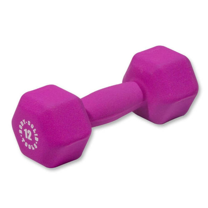 Body-Solid Tools Neoprene Dumbbell Sets BSTNDS