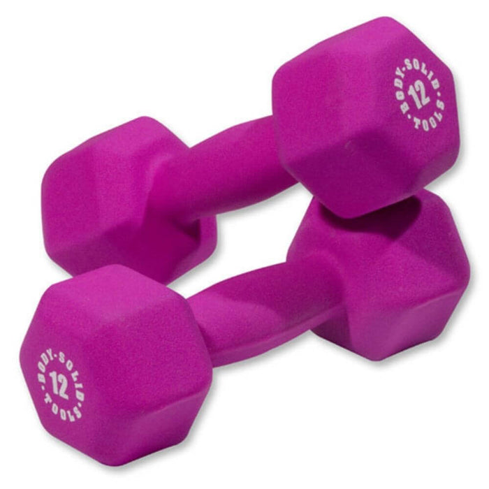 Body-Solid Tools Neoprene Dumbbells BSTND