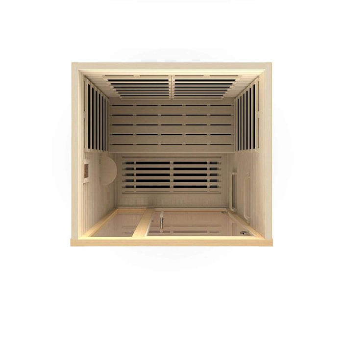 Dynamic Saunas Llumeneres 2 Person Ultra Low EMF FAR Infrared Sauna DYN-6215-02