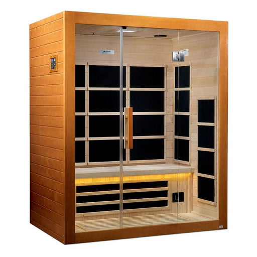 Dynamic Marseille 3-Person Ultra Low EMF FAR Infrared Sauna DYN-6308-01