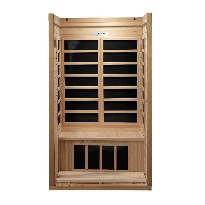 Golden Designs Barcelona Select 1-2 Person Low EMF Far Infrared Sauna GDI-6106-01