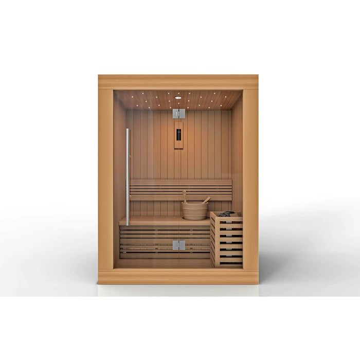 Golden Designs Sundsvall 2-Person Traditional Steam Sauna GDI-7289