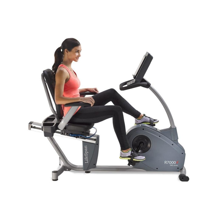 LifeSpan Fitness R7000i Commercial Recumbent Bike