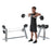 MX Select Adjustable Barbell & EZ Curl Bar MX80