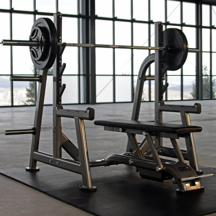 Maxx Bench Olympic Bench Rack Combo