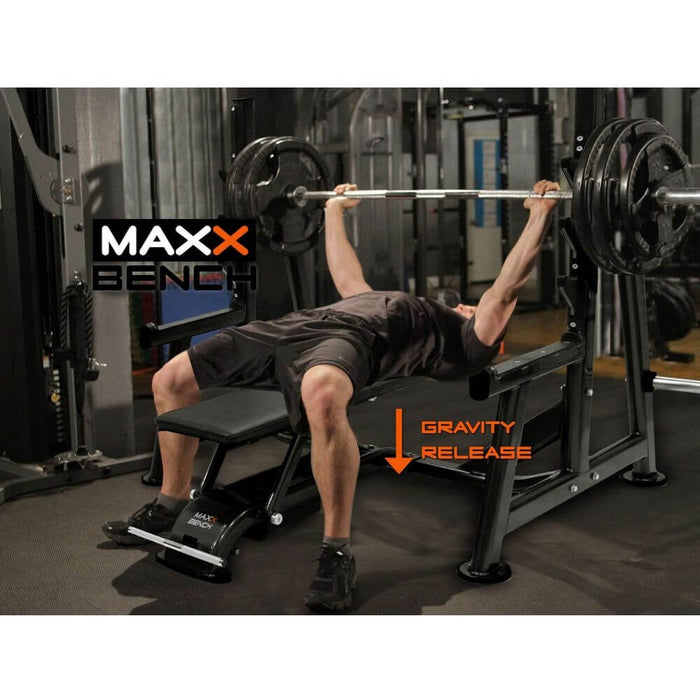 Maxx Bench Olympic Bench Rack Combo