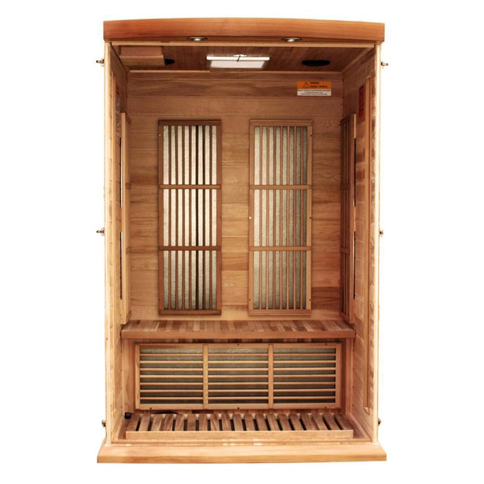 Maxxus 2-Person Low EMF Infrared Sauna MX-K206-01