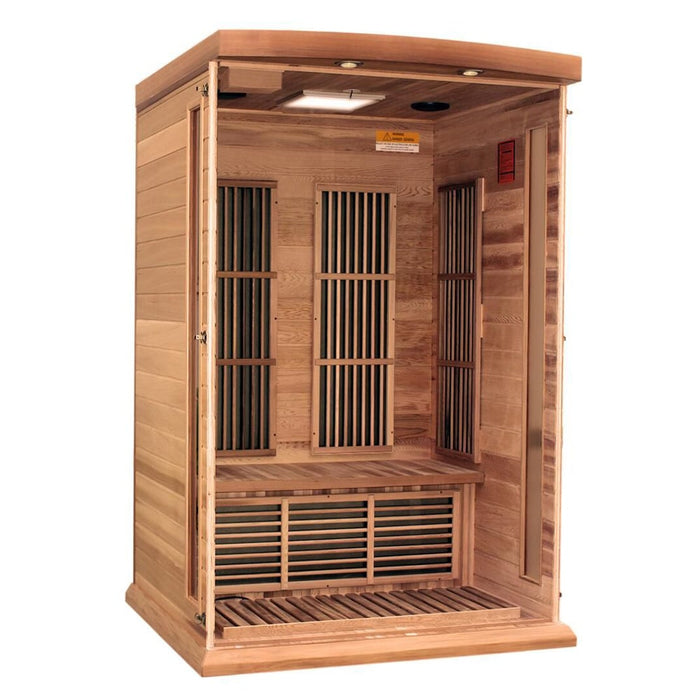 Maxxus 2-Person Low EMF Infrared Sauna MX-K206-01