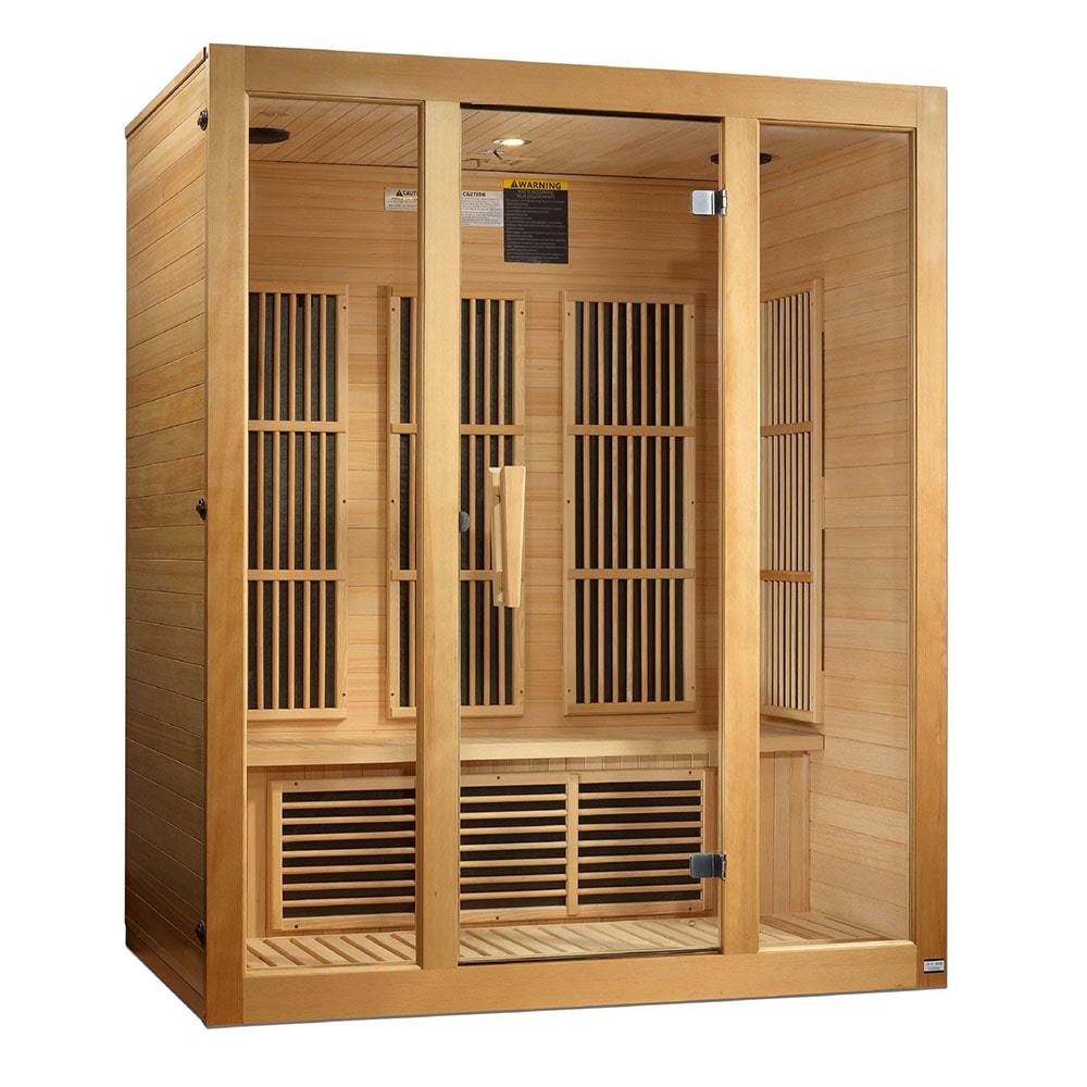 Maxxus Bellevue 3-Person Low EMF Infrared Sauna MX-J306-01