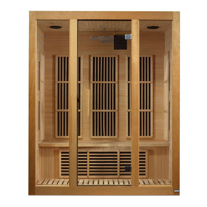 Maxxus Bellevue 3-Person Low EMF Infrared Sauna MX-J306-01