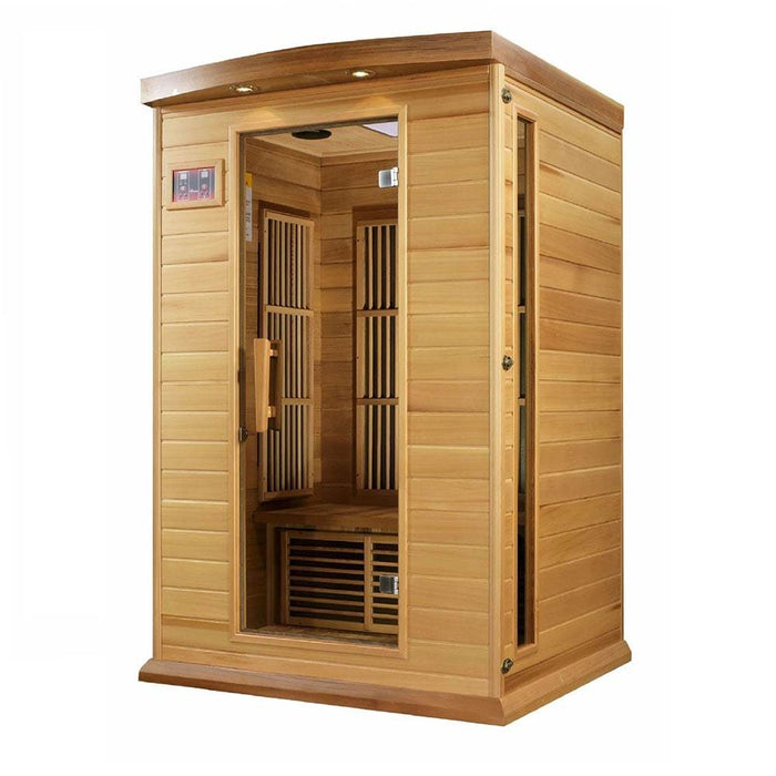 Maxxus 2-Person Near Zero EMF Infrared Sauna MX-K206-01-ZF